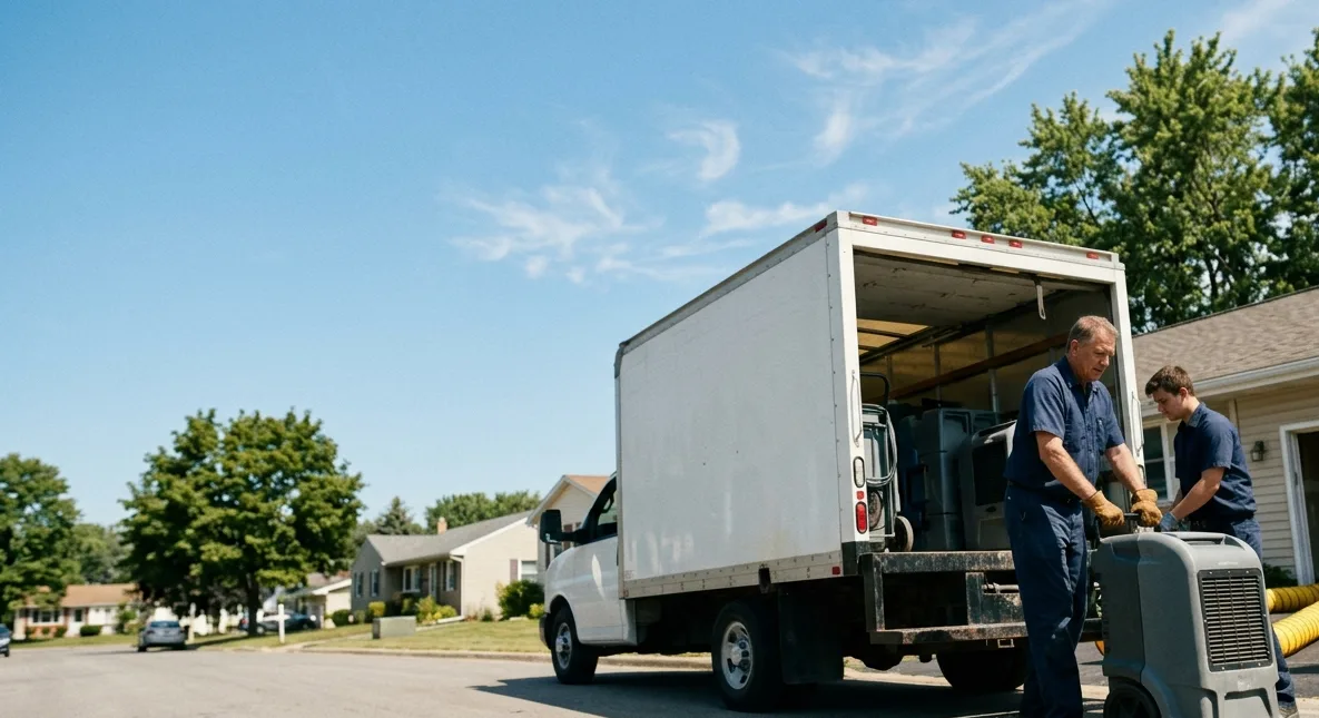 Water Damage Cleanup in Fenton, IL near me